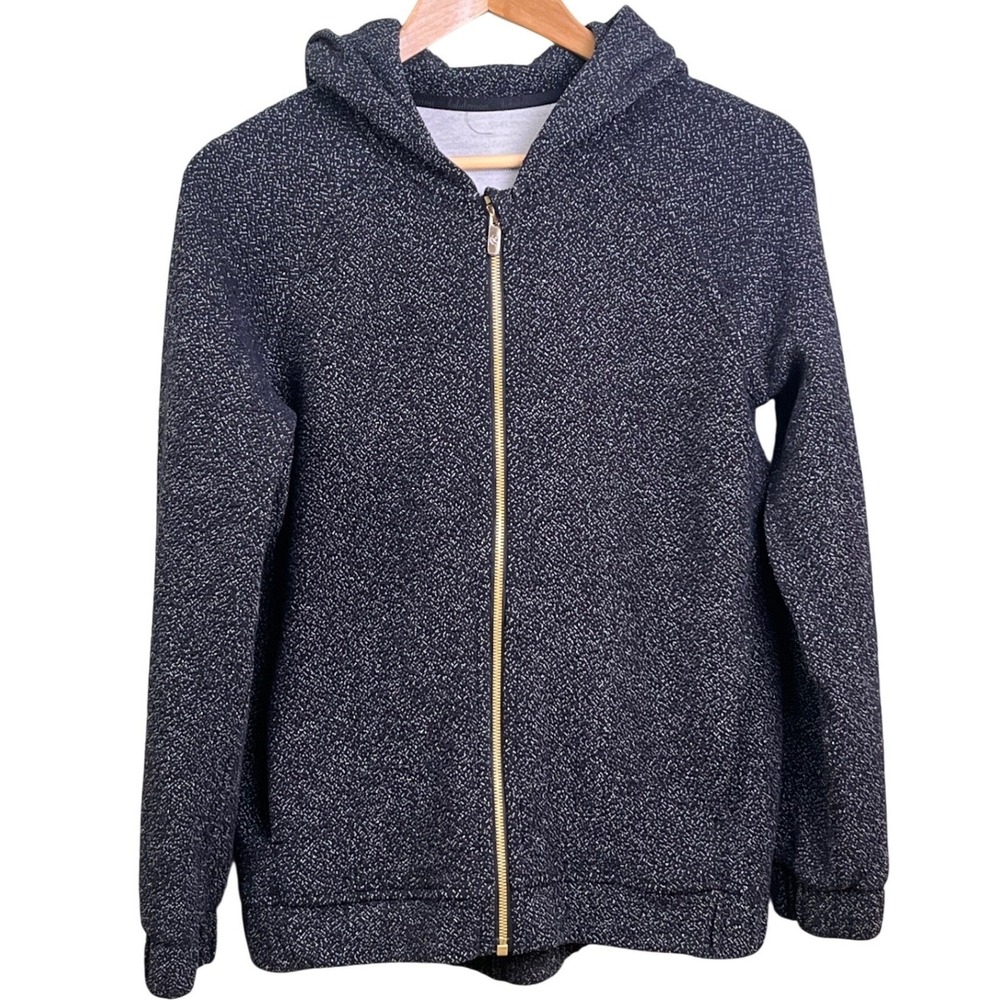 Lululemon Heather Pave New Ways Full Zip Hooded Sweatshirt Gold‎ Zipper Small